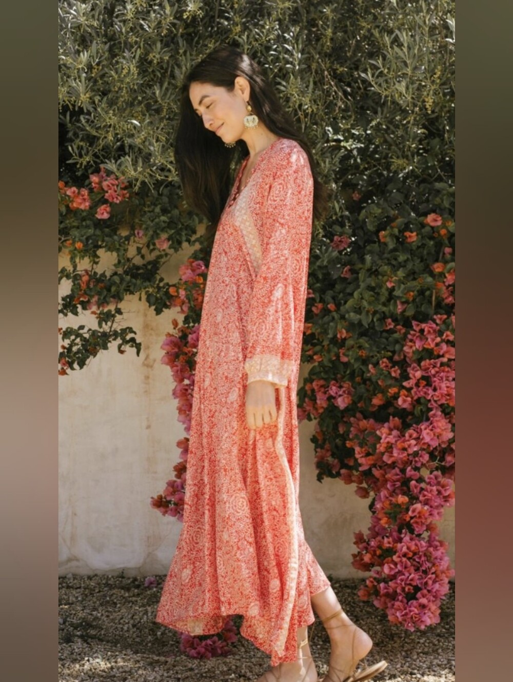 Natalie Martin $315 Fiore Dress In Shangri La Medium